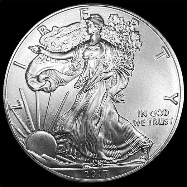 2017 1 oz Silver American Eagle $1 SUPERB GEM BU