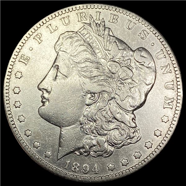 1894-S Silver Morgan Dollar NEARLY UNCIRCULATED