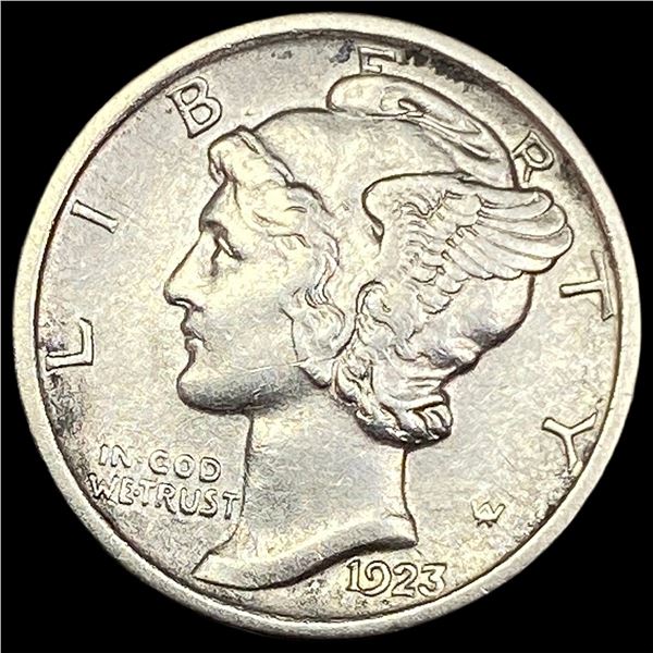 1923-S Silver Mercury Dime NEARLY UNCIRCULATED