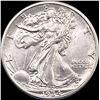 Image 1 : 1934 Silver Half Dollar Walking Liberty CLOSELY UNCIRCULATED