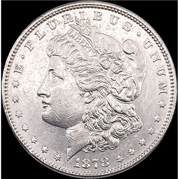 1878 Morgan Silver Dollar CLOSELY UNCIRCULATED