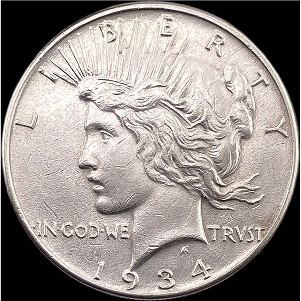 1934 Peace Silver Dollar CLOSELY UNCIRCULATED
