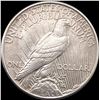 Image 2 : 1934 Peace Silver Dollar CLOSELY UNCIRCULATED