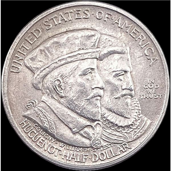 1924 Silver Huguenot-Walloon Half Dollar UNCIRCULATED