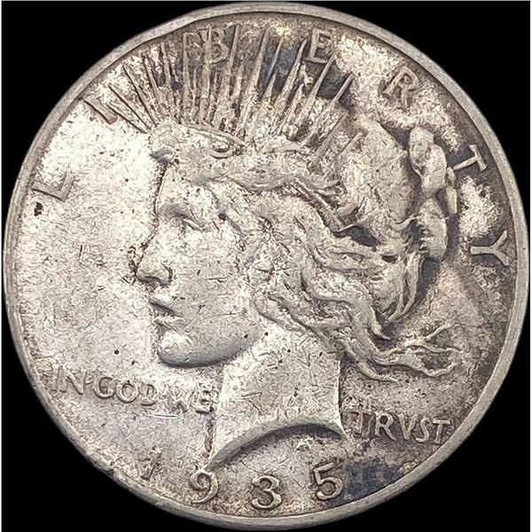 1935-S Silver Peace Dollar NEARLY UNCIRCULATED