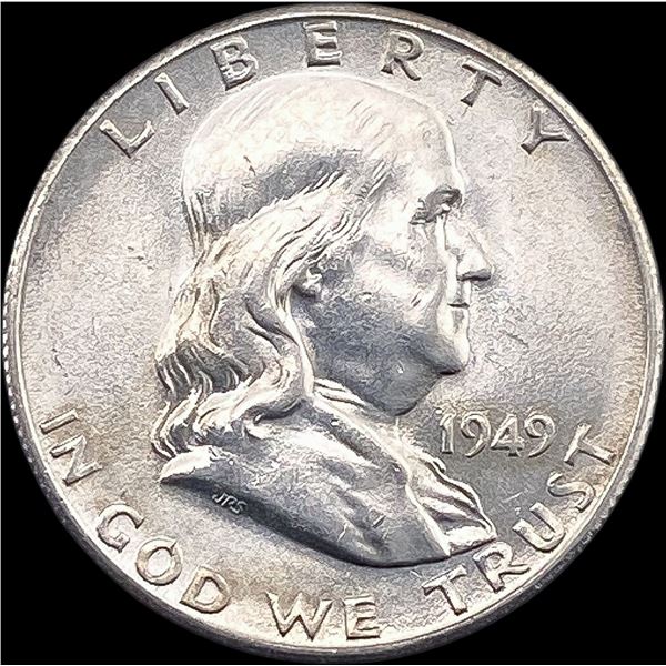 1949-S Silver Half Dollar Franklin UNCIRCULATED
