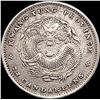 Image 1 : Kwang Tung Province 1/2 Candareen Silver Coin CLOSELY UNCIRCULATED
