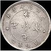 Image 2 : Kwang Tung Province 1/2 Candareen Silver Coin CLOSELY UNCIRCULATED