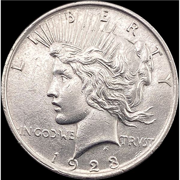 1923 Silver Peace Dollar CLOSELY UNCIRCULATED