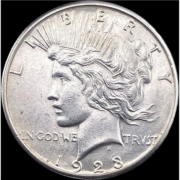 1923-S Silver Peace Dollar CLOSELY UNCIRCULATED