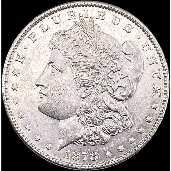 1878 Silver Morgan Dollar CLOSELY UNCIRCULATED