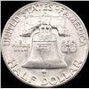 Image 2 : 1949 Franklin Half Dollar CHOICE BU