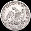 Image 2 : 1858 Seated Liberty Quarter NEARLY UNCIRCULATED