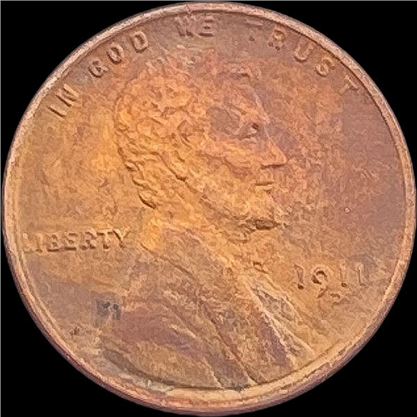 1911 Lincoln Wheat Cent CLOSELY UNCIRCULATED