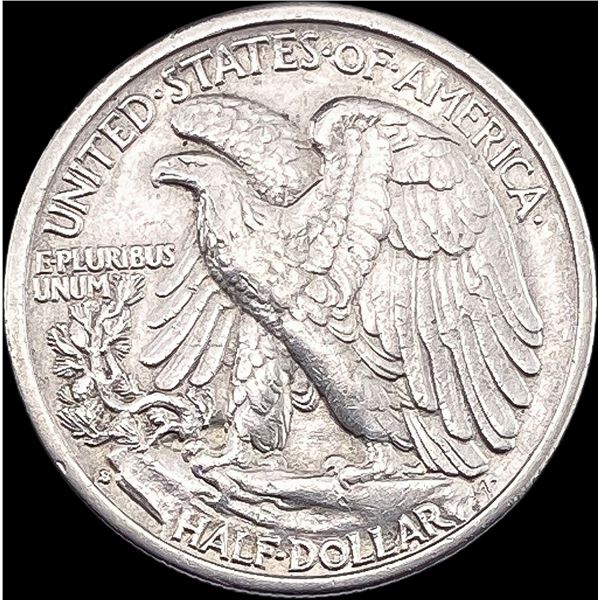 1935-S Silver Half Dollar CLOSELY UNCIRCULATED