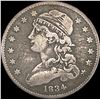 Image 1 : 1834 Capped Bust Silver Quarter LIGHTLY CIRCULATED