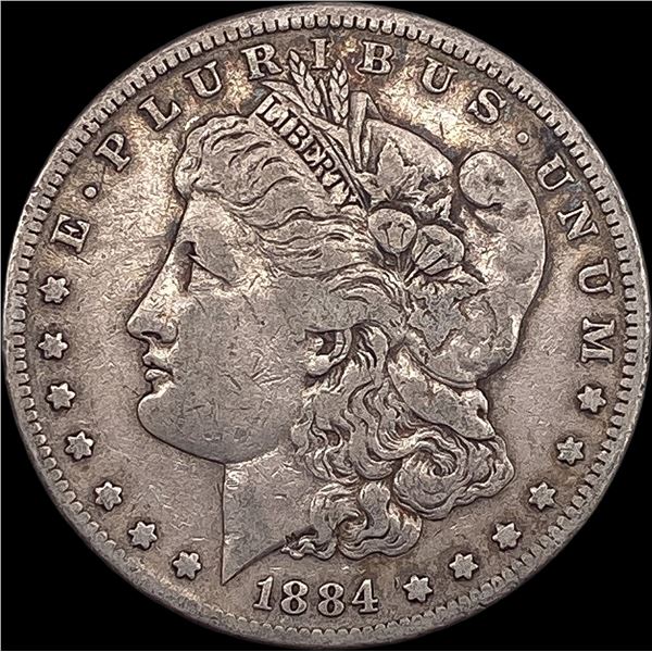 1884-S Silver Morgan Dollar LIGHTLY CIRCULATED