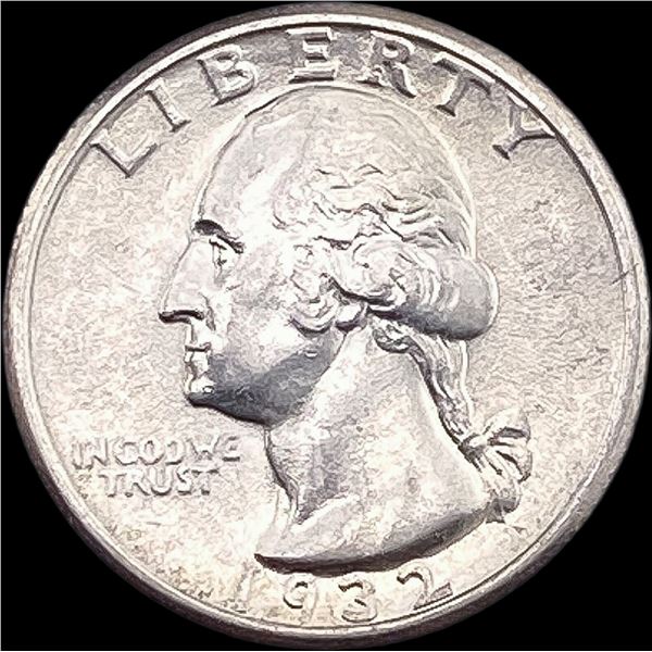 1932-P Washington Silver Quarter CHOICE AU