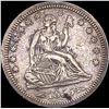 Image 1 : 1855 Seated Liberty Quarter SUPERB GEM BU
