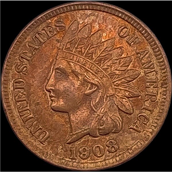 1908 Indian Head Cent CLOSELY UNCIRCULATED