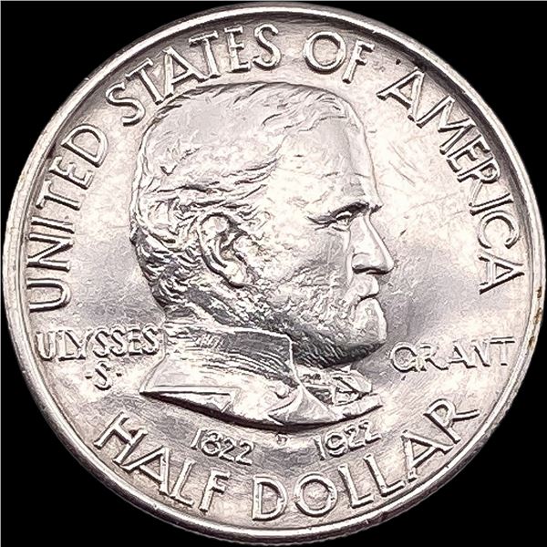 1922-S Silver Half Dollar Ulysses S. Grant CLOSELY UNCIRCULATED