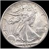 Image 1 : 1942-D Silver Half Dollar Walking Liberty CLOSELY UNCIRCULATED