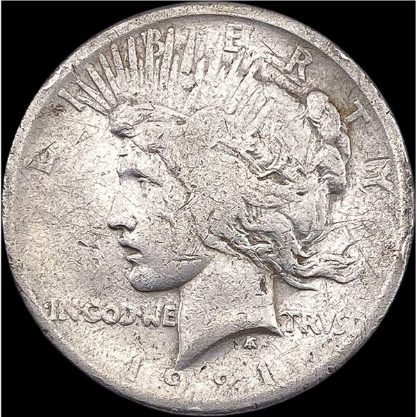 1921 Peace Silver Dollar NICELY CIRCULATED