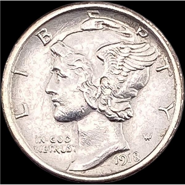 1918 Mercury Dime UNCIRCULATED