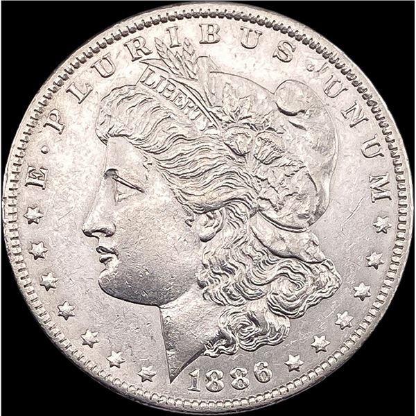 1886 Silver Morgan Dollar CLOSELY UNCIRCULATED