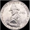 Image 1 : 1920 Silver Pilgrim Tercentenary Half Dollar CLOSELY UNCIRCULATED