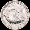 Image 2 : 1920 Silver Pilgrim Tercentenary Half Dollar CLOSELY UNCIRCULATED