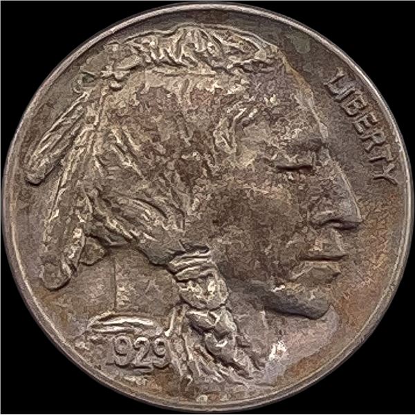 1929-S Buffalo Nickel CHOICE BU