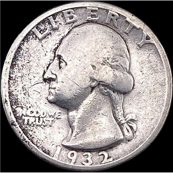 1932-D Silver Washington Quarter NICELY CIRCULATED