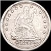 Image 1 : 1873 Arrows Seated Liberty Quarter NEARLY UNCIRCULATED