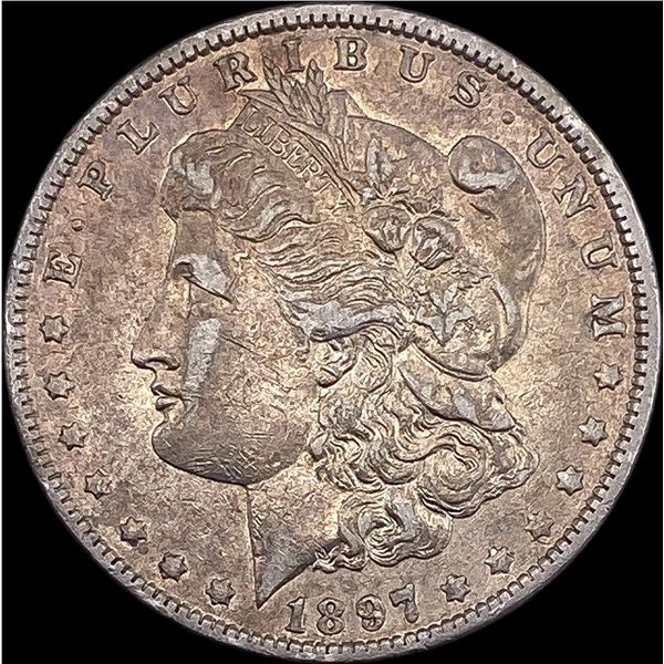 1897-S Silver Morgan Dollar NEARLY UNCIRCULATED