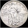 Image 1 : 1927 Standing Liberty Silver Quarter CLOSELY UNCIRCULATED