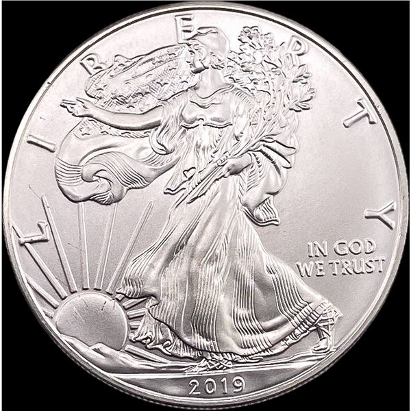 2019 1 oz Silver American Eagle $1 SUPERB GEM BU