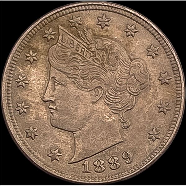 1889 Liberty Head Nickel CLOSELY UNCIRCULATED