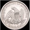 Image 2 : 1861 Seated Liberty Silver Quarter CLOSELY UNCIRCULATED