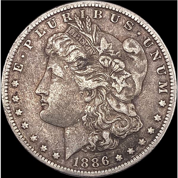 1886-O Silver Morgan Dollar NEARLY UNCIRCULATED