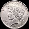 Image 1 : 1922 Silver Peace Dollar UNCIRCULATED
