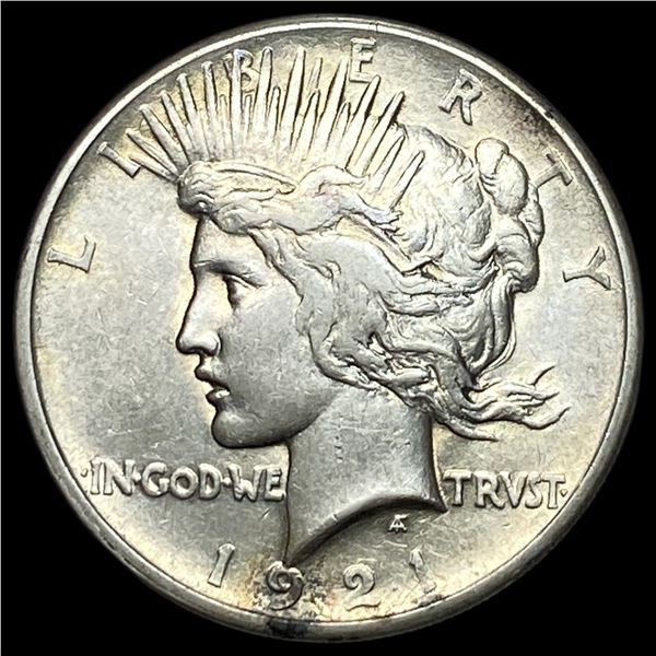1921 Silver Peace Dollar CLOSELY UNCIRCULATED