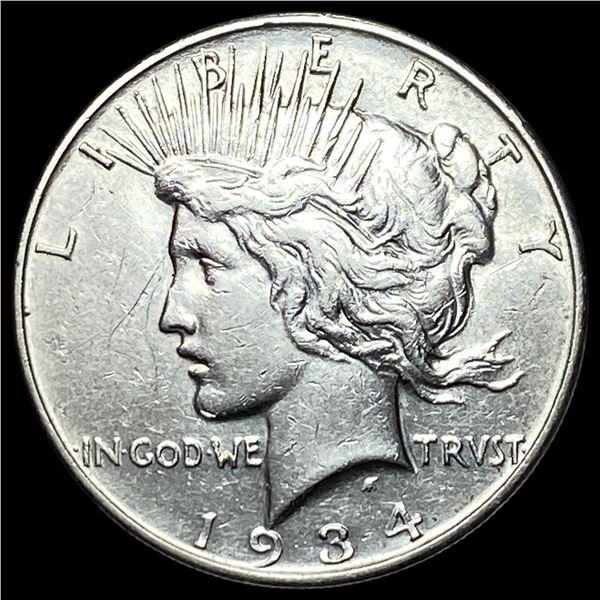 1934-D Silver Peace Dollar CLOSELY UNCIRCULATED
