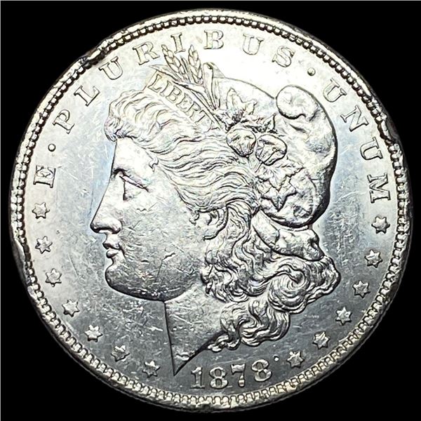1878-S Silver Morgan Dollar CLOSELY UNCIRCULATED