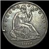 Image 1 : 1876 Seated Liberty Half Dollar NEARLY UNCIRCULATED