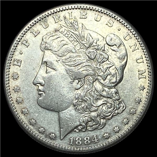 1884-S Silver Morgan Dollar CLOSELY UNCIRCULATED
