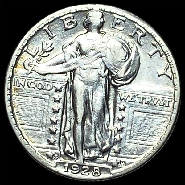 1928-S Silver Standing Liberty Quarter CLOSELY UNCIRCULATED