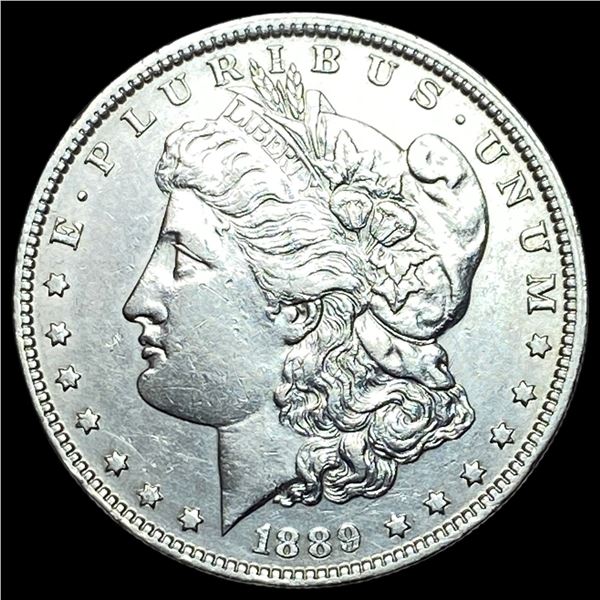 1889 Silver Morgan Dollar CLOSELY UNCIRCULATED