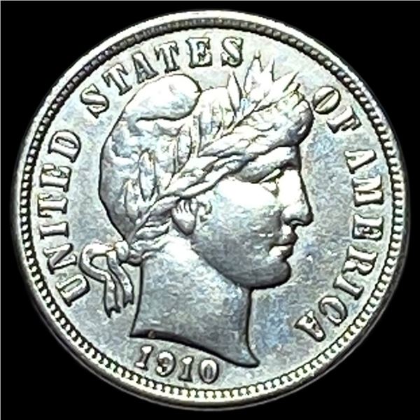 1910 Barber Dime CLOSELY UNCIRCULATED
