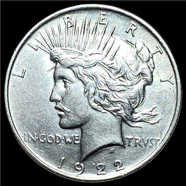 1922 Silver Peace Dollar CLOSELY UNCIRCULATED